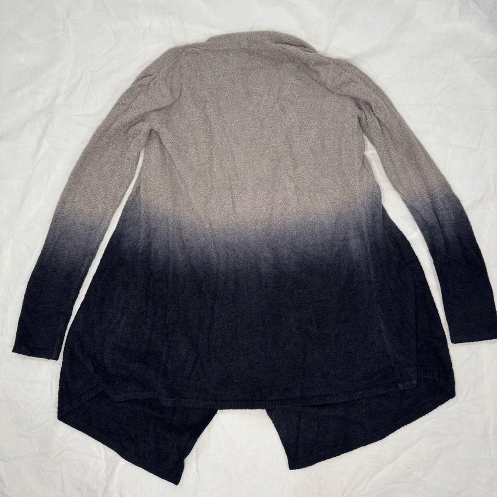 Barefoot Dreams Bamboo Chic‎ Lite Ombré Open Front Cardigan S/M - Picture 7 of 7